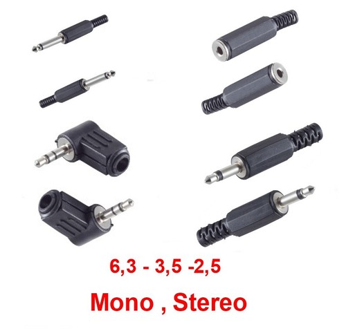 Klinken stecker - x,