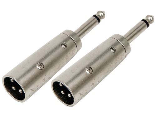 2er set deetech adapter xlr - adapter,