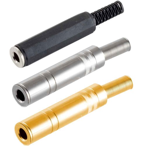 Klinkenkupplung buchse 3mm - klinkenkupplung, 6,3mm