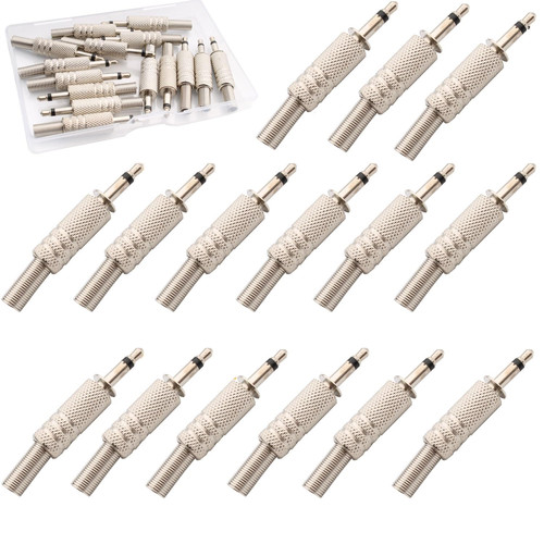 15stück mono stecker - mono-stecker, 3,5mm