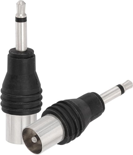 Adapter 5mm mono - 3.5mm, stecker