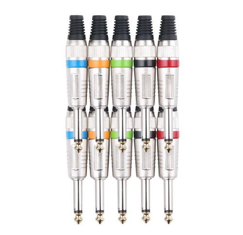 10x 3mm mono klinke stecker - 10x, 6,3mm