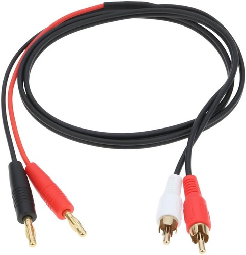 Audiokabel cinch auf 4mm - audiokabel,