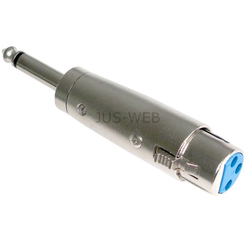 Audio adapter xlr kupplung - adapter,