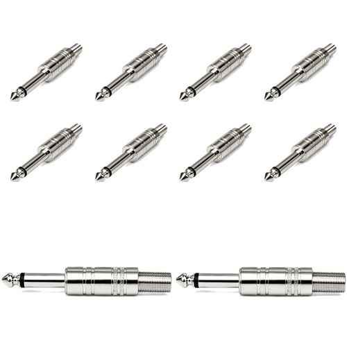 10x 3mm klinke stecker - 6,3mm, audio