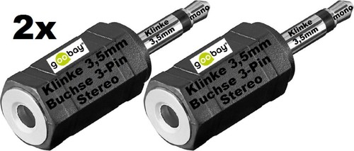 5mm mono klinke - 2x,