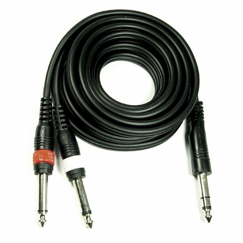 Kabel 3 mm klinke - m, y-kabel