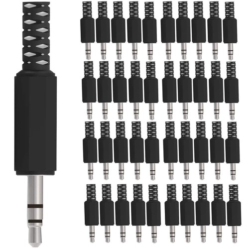 40x 5mm trs mono stecker - trs,