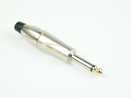 Mono klinkenstecker 3 mm - ts, 6,3